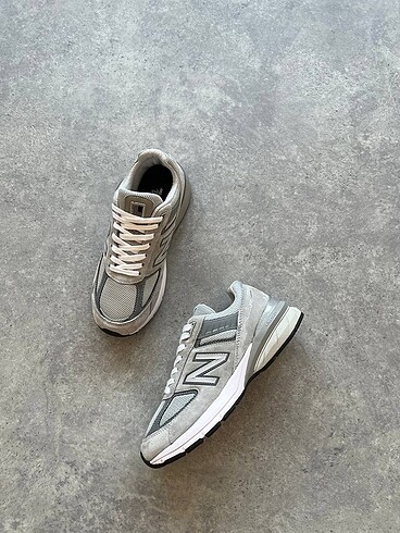 38 Beden gri Renk New Balance Made In Usa 990v5 Black 36/45 Arası Numaralar