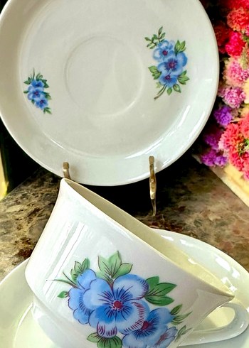 Alman kahla çay fincanı 1960 lar - Görsel 3