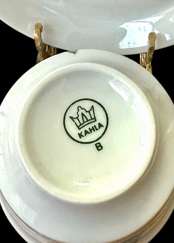 Alman kahla çay fincanı 1960 lar - Görsel 4