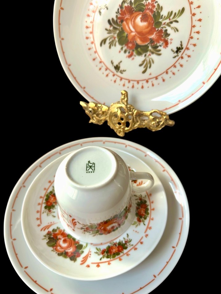 Çay boy alman vintage set - Görsel 3