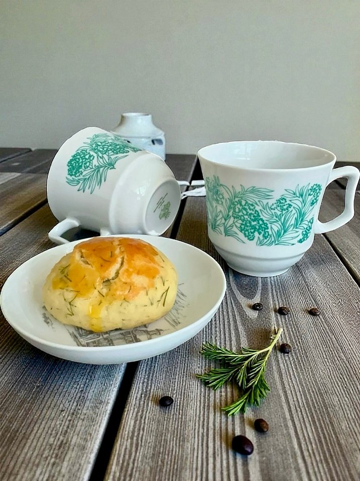 Alman 1970 ler çay fincanı 2 li - Görsel 3