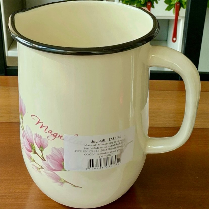 Rus emaye sürahi 2,5 litrw - Görsel 3