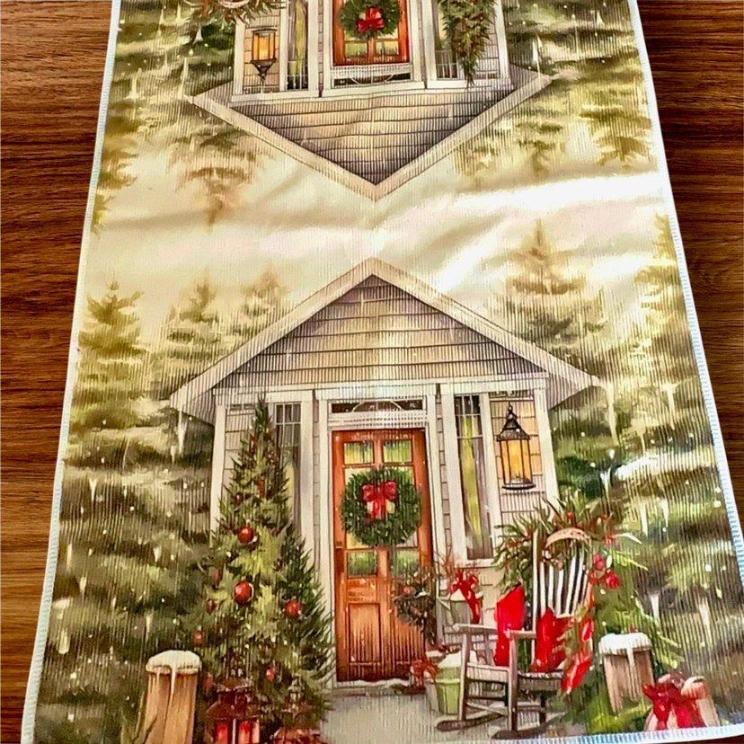 Noel mutfak havlusu 2 adet - Görsel 2