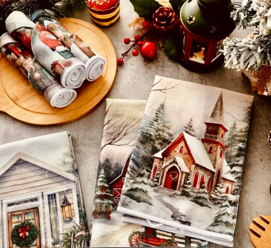 Noel havlusu 2 adet - Görsel 4