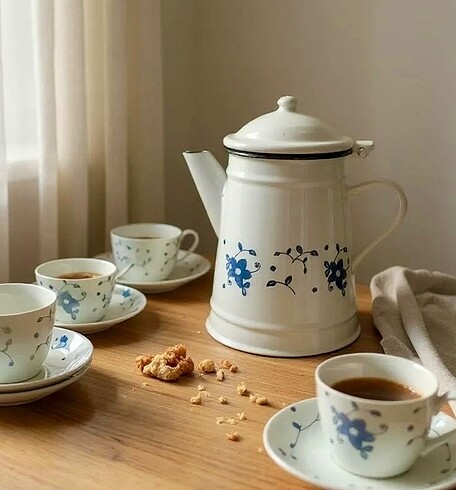 Beden Emaye kahve / çay potu