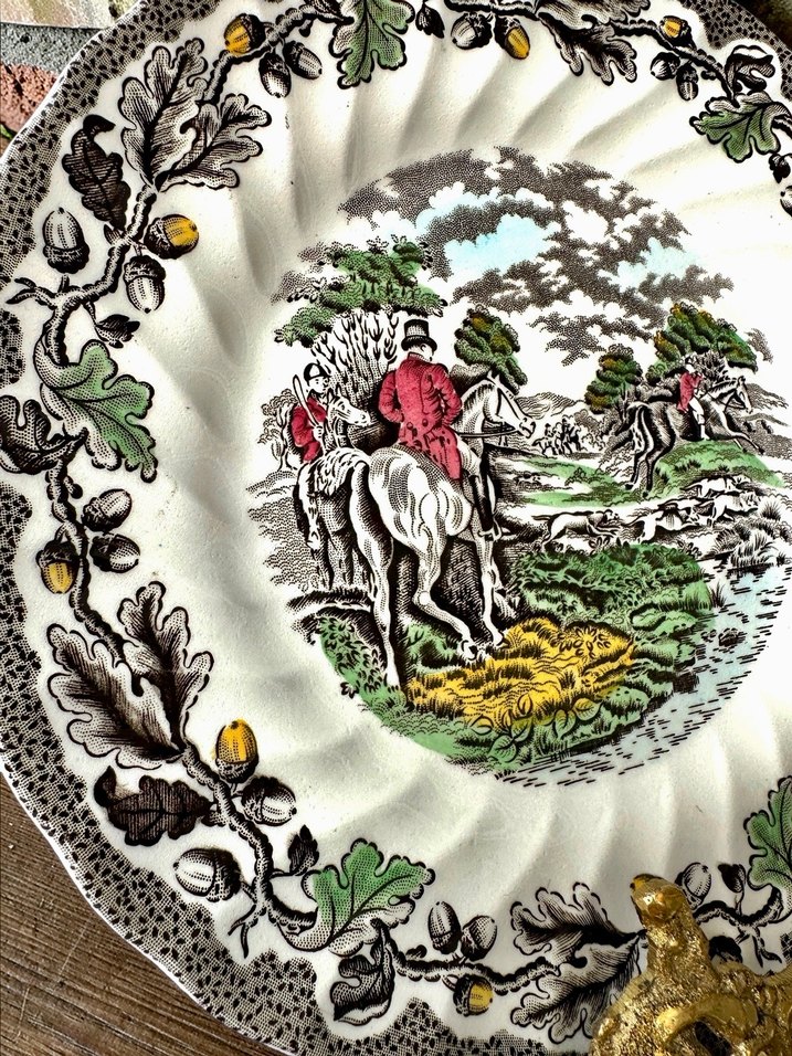 Klasik Desenli ingiliz Tabak 2 li - Görsel 2