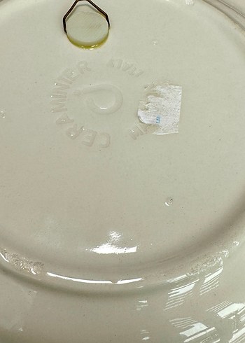 İtalya duvar tabağı 25 cm - Görsel 3