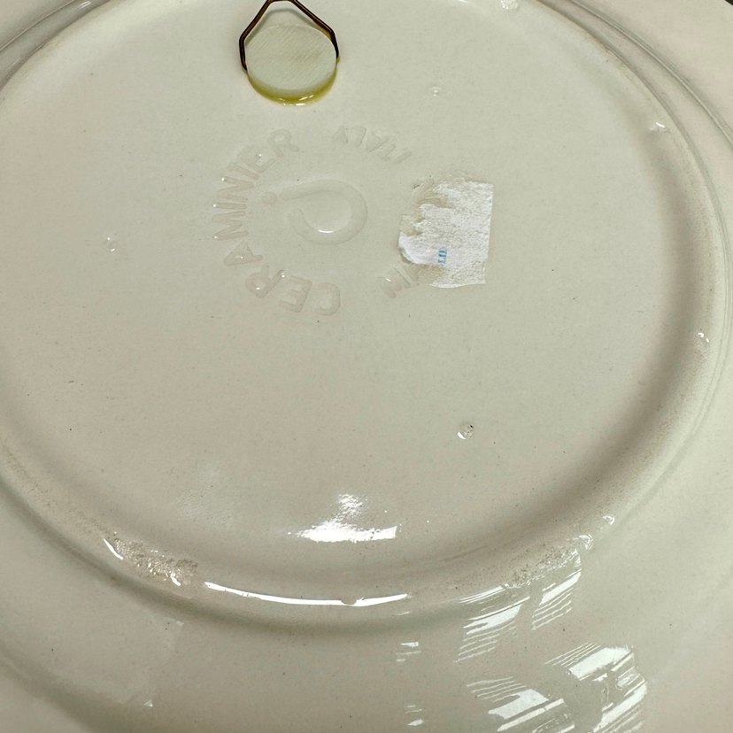 İtalya duvar tabağı 25 cm - Görsel 3