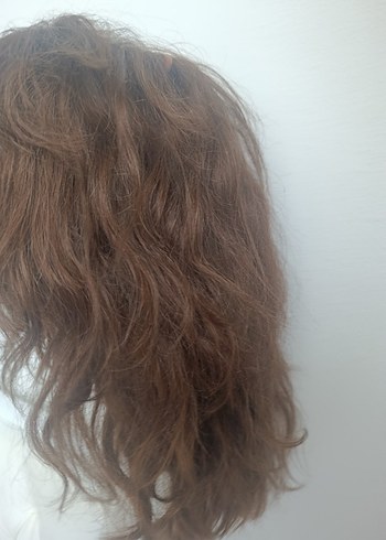 yüzde yüz gerçek insan saçı peruk - Görsel 10