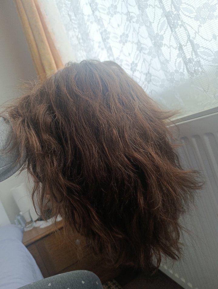 yüzde yüz gerçek insan saçı peruk - Görsel 2