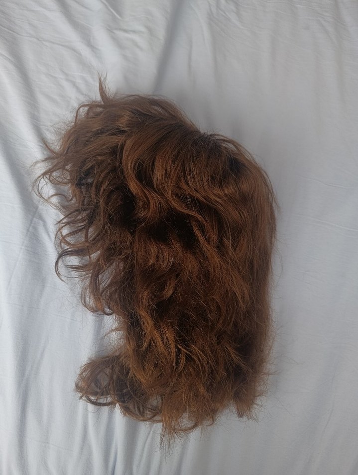yüzde yüz gerçek insan saçı peruk - Görsel 5