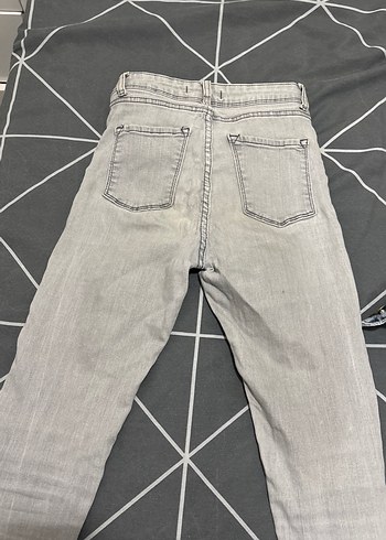 Diğer Gri Kadın skinny Denim Pantolon