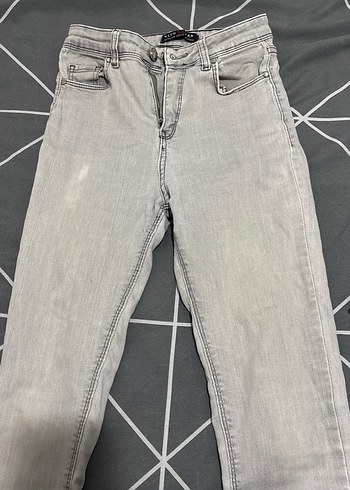 Gri Kadın skinny Denim Pantolon