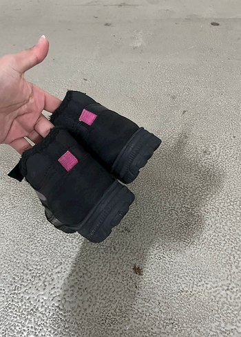 Kızlar İçin Pembe Bantlı Street Wear Bot - Görsel 10