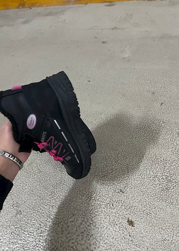 Kızlar İçin Pembe Bantlı Street Wear Bot - Görsel 11