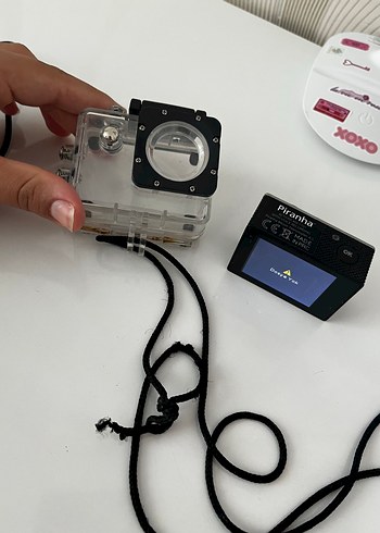 Piranha Aksiyon Kamerası ve Su Geçirmez Kılıfı