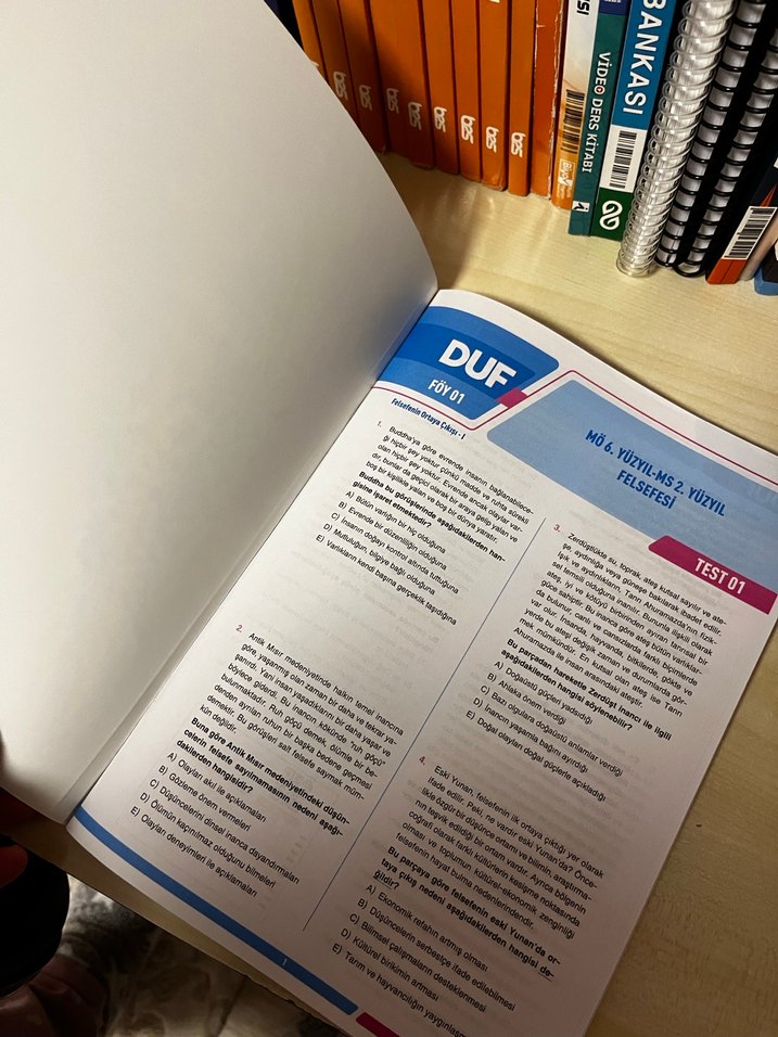 Kale Okulları 11. Sınıf Felsefe DUF Kitabı - Görsel 3