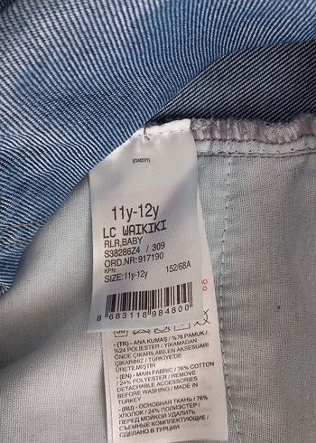 Erkek Çocuk Kot Şort - Görsel 3