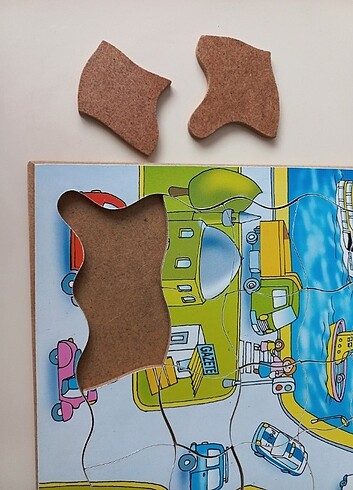 Ahşap puzzle