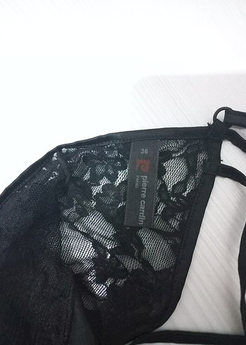 Siyah Dantelli Gecelik - Görsel 6