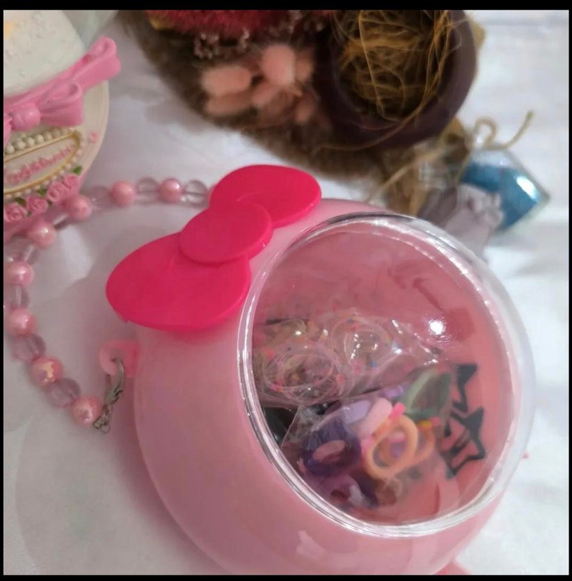 Renkli Nakışlı Elastik Çocuk Saç Tokaları - Görsel 4