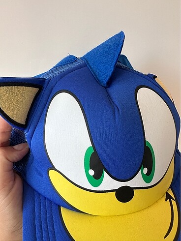 12+ Yaş, > 23 cm Beden Sonic şapka