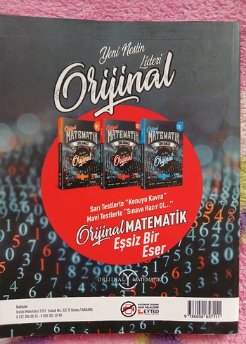Orijinal Matematik 10. Sınıf Soru Bankası - Görsel 3