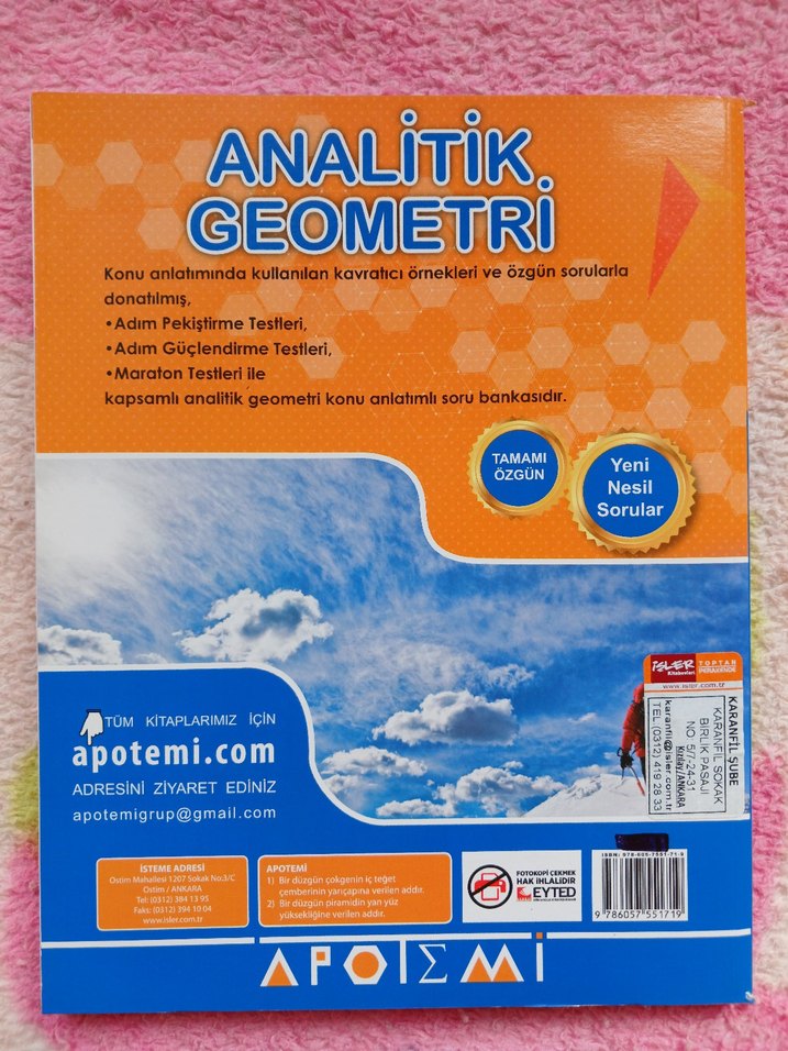 Analitik Geometri Soru Bankası - Görsel 2