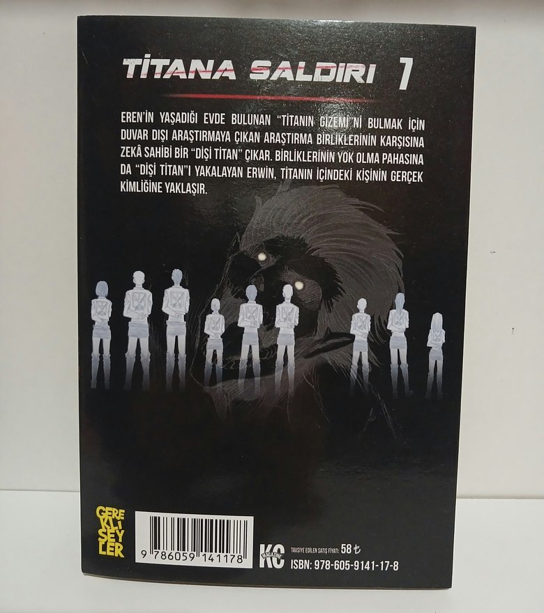 Attack on titan/Titana Saldırı 7 - Görsel 2
