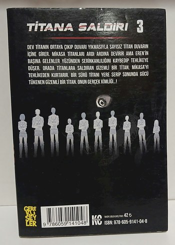 Attack on titan/Titana Saldırı 3 - Görsel 2