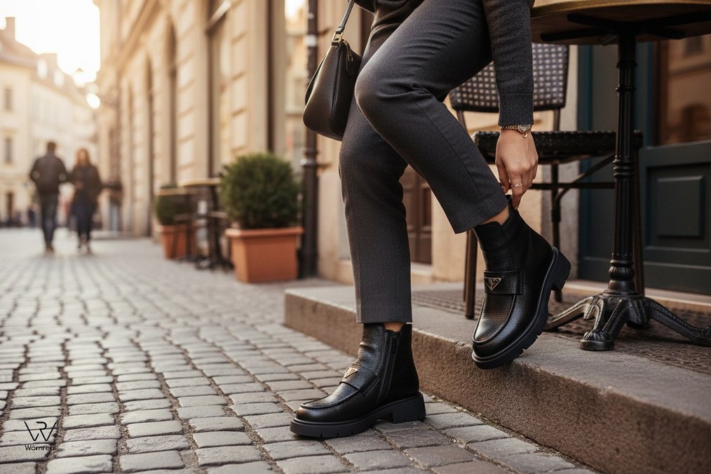 Hakiki Deri Kadın Bot - Görsel 4