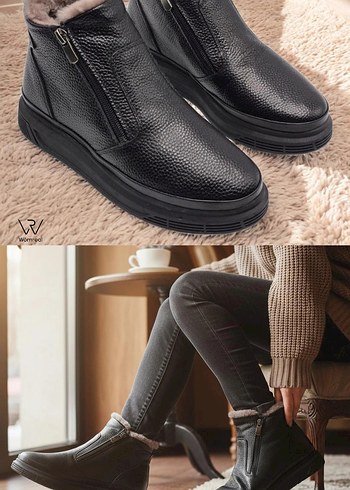 Hakiki Deri Kadın Spor - Görsel 2