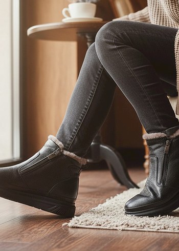 Hakiki Deri Kadın Spor - Görsel 4