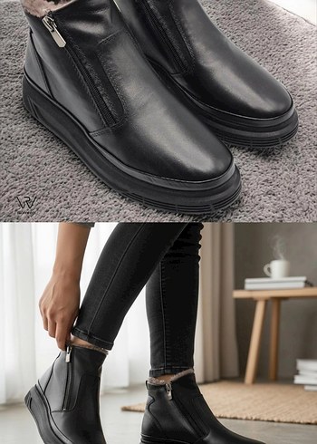 Hakiki Deri Kadın Spor - Görsel 2