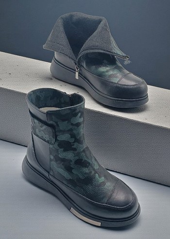 Hakiki Deri Kadın Bot - Görsel 3