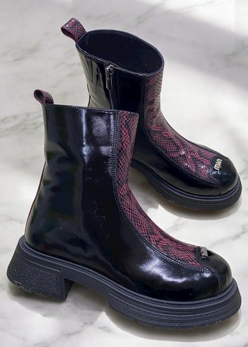 Hakiki Deri Kadın Bot - Görsel 4