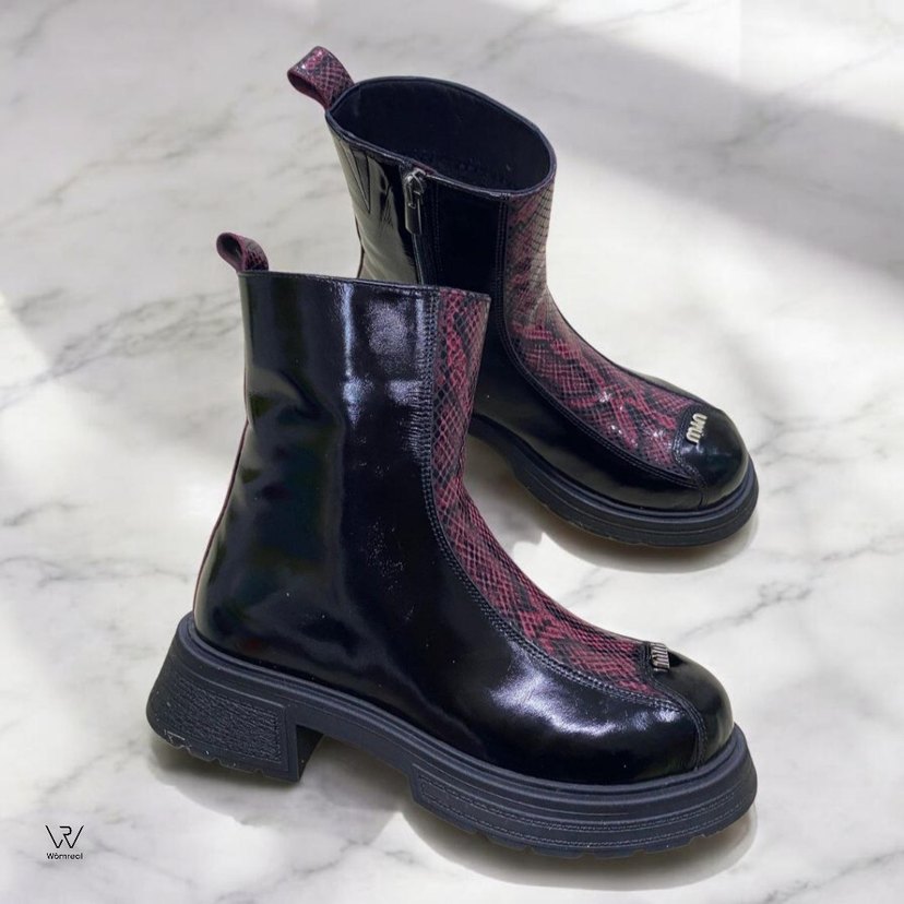 Hakiki Deri Kadın Bot - Görsel 4