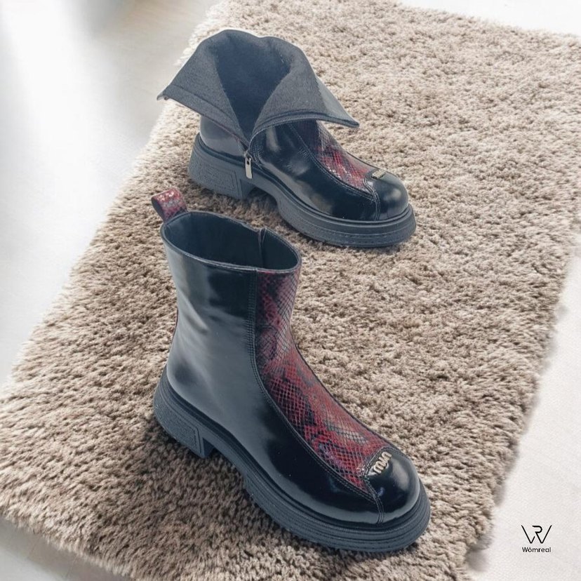 Hakiki Deri Kadın Bot - Görsel 2