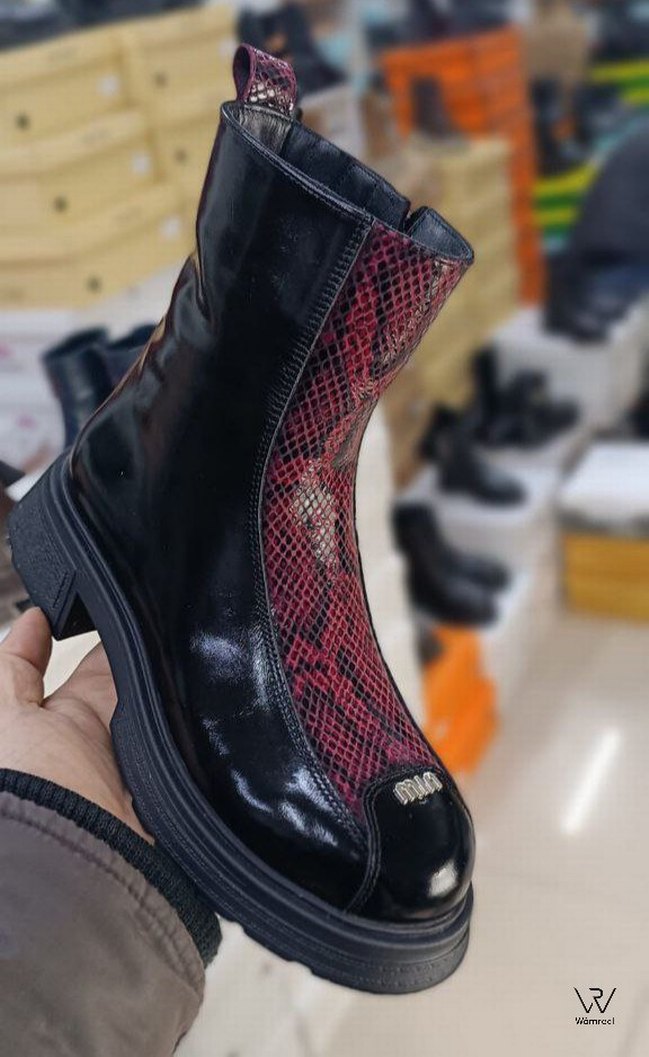 Hakiki Deri Kadın Bot - Görsel 3