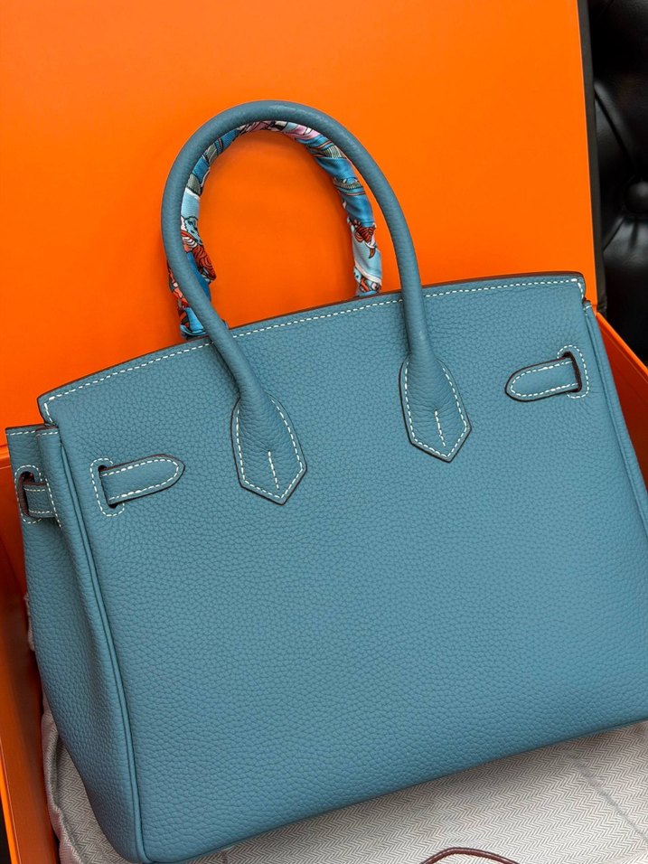Hermes Birkin 25 Silver — görsel 20/21