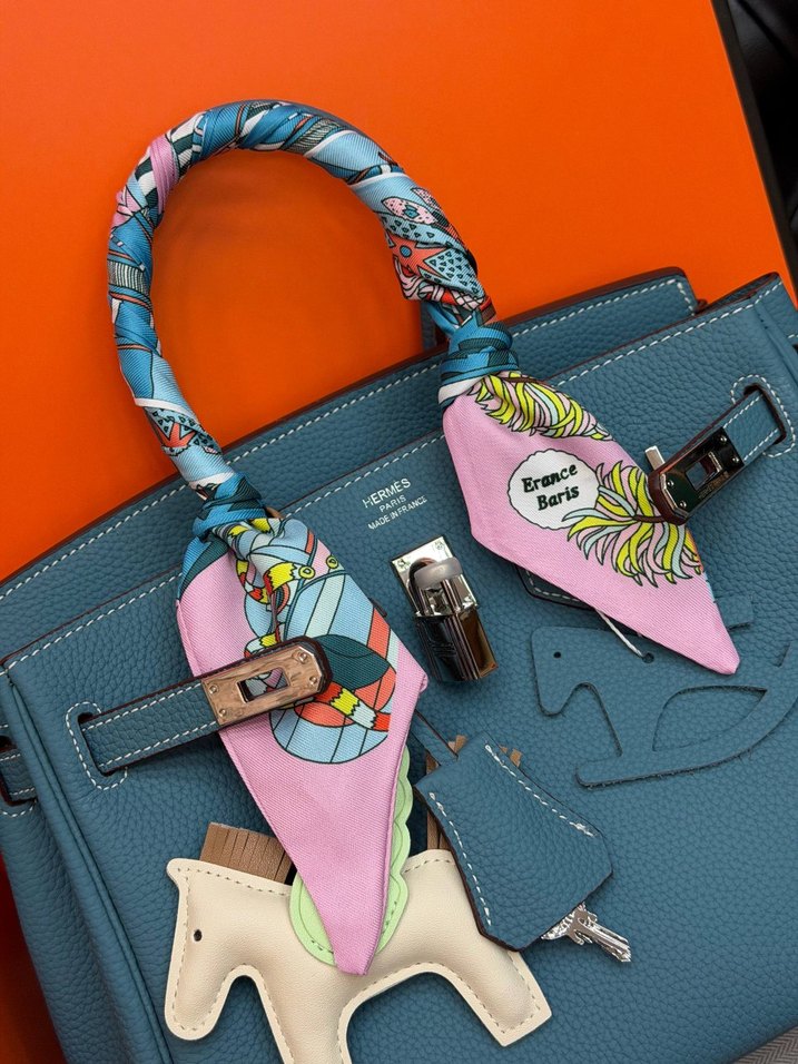 Hermes Birkin 25 Silver — görsel 17/21