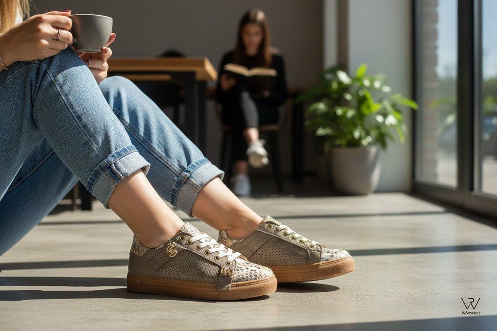 Hakiki Deri Kadın Casual Ayakkabı — görsel 3/8