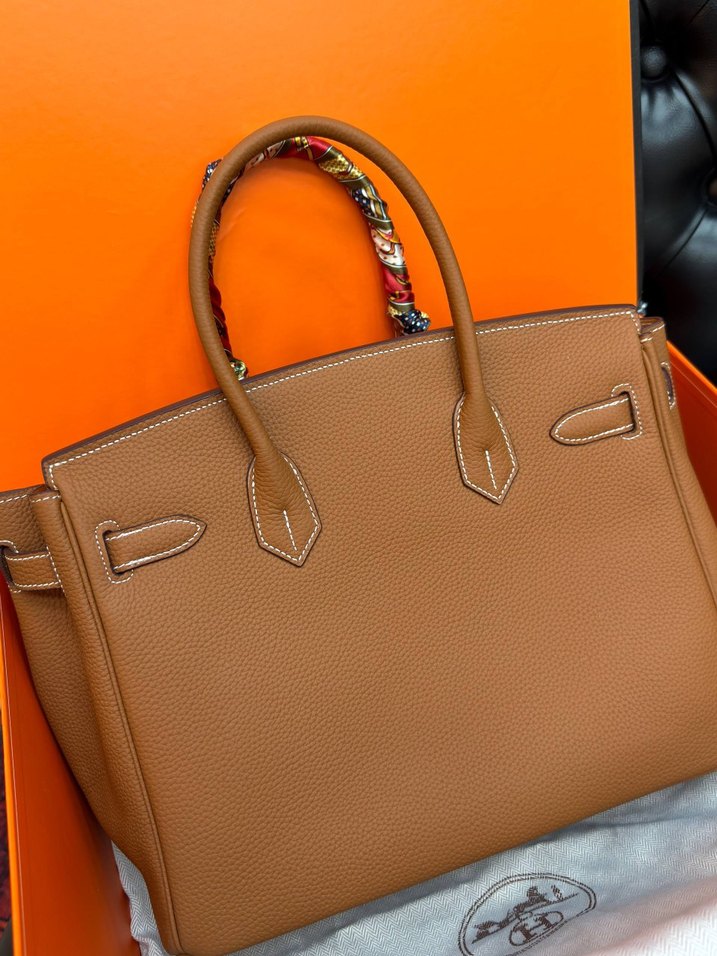 Hermes Birkin 30 Gold — görsel 3/17