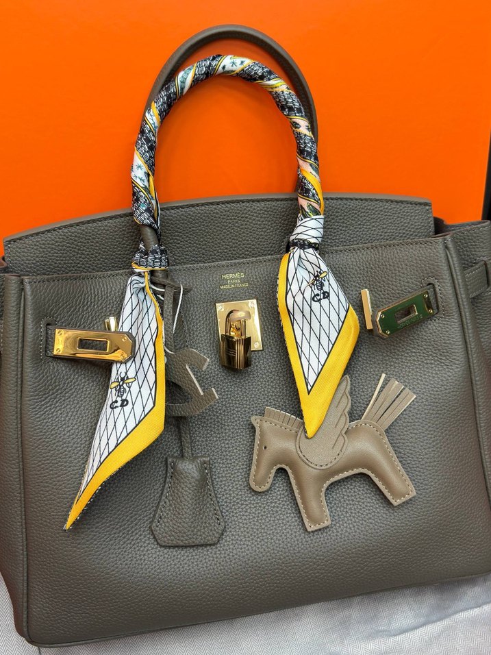 Hermes Birkin 30 Gold — görsel 9/17
