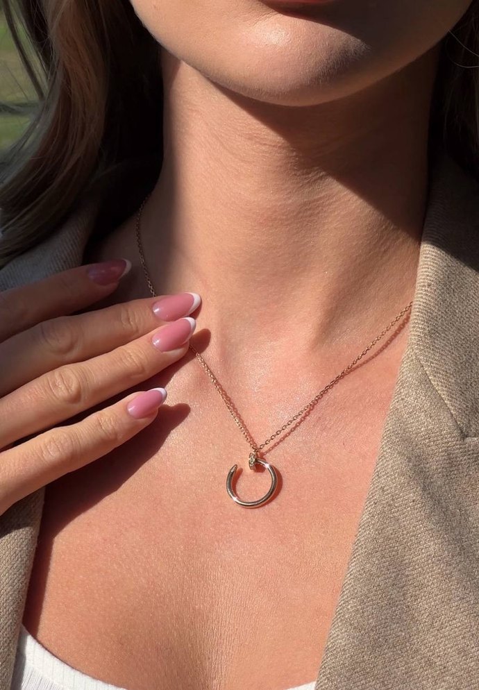 CARTİER 18K Altın Kaplama Kolye — görsel 3/3