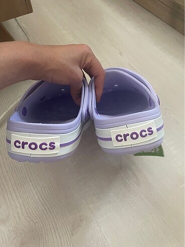 39 Beden mor Renk Crocs Üst Kalite İthal Terlik 39