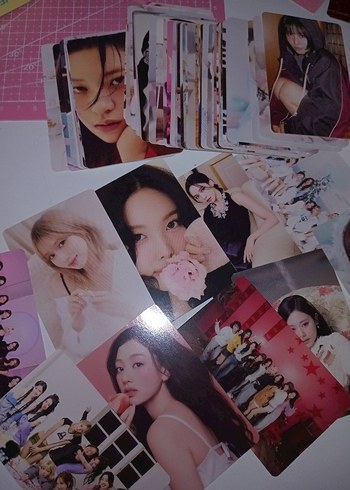 Twice 55 tane hasarsız lomo card - Görsel 5