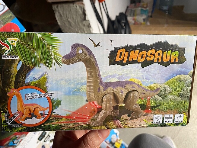 Diğer Sesli ışıklı dinazor