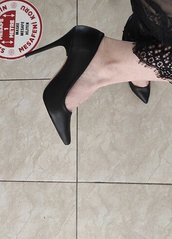 Trendyol & Milla 37 NO SİYAH STİLETTO 10 CM