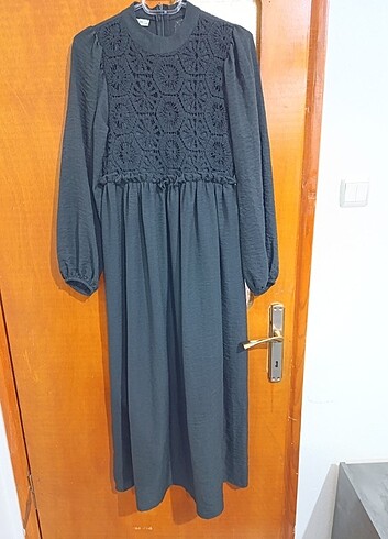 38 Beden siyah Renk Elbise